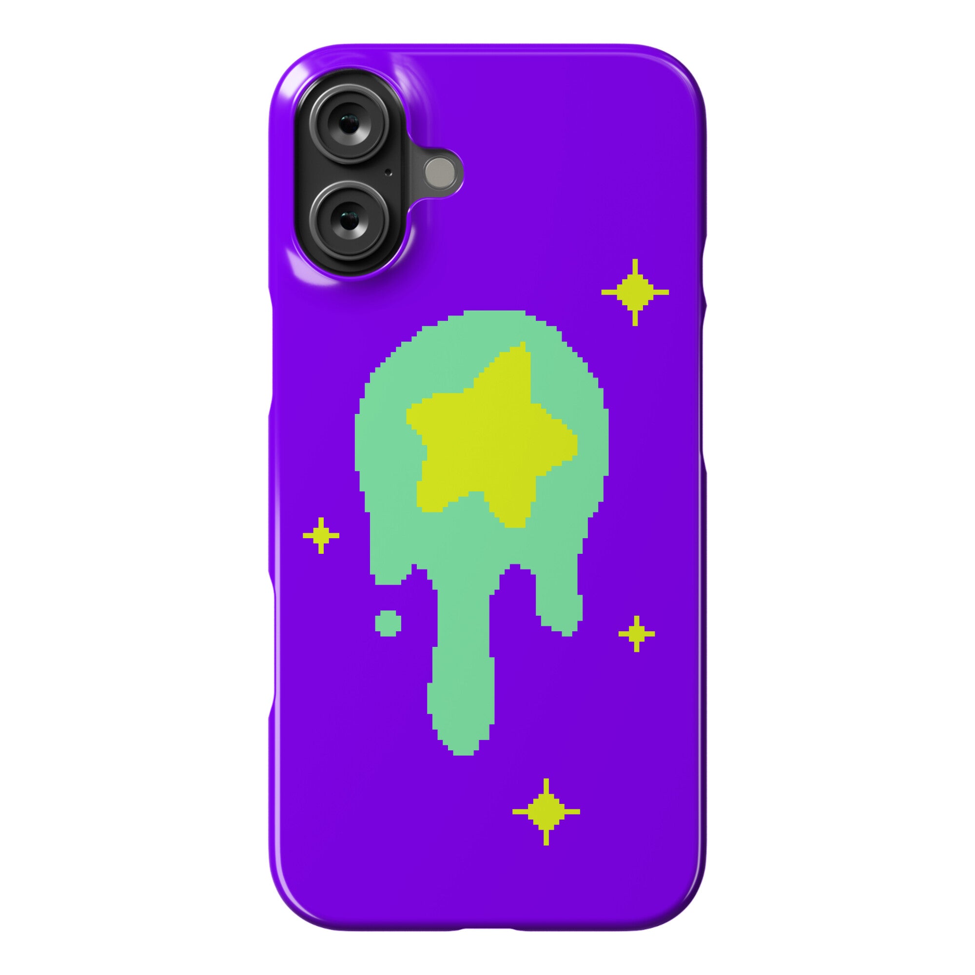 Gooey Pixel Star Phone Case